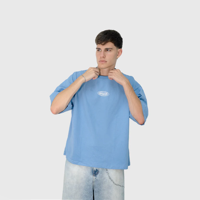 Remera Secret Celeste